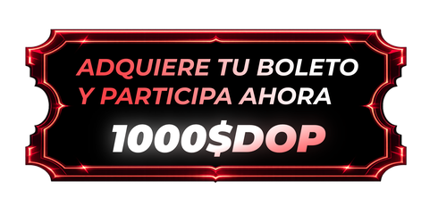 Boleto RD$ 1,000